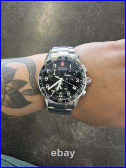 Victorinox Swiss Army 241122 Chronograph Watch (As-Is/For Parts only)