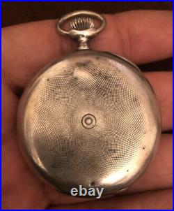 Vintage 1923,1924 Two Longines Pocket Watches For Parts Repair