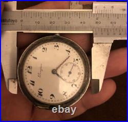 Vintage 1923,1924 Two Longines Pocket Watches For Parts Repair