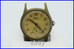 Vintage 1940's Croton Buckaneer Automatic Watch Working For Parts or Repair