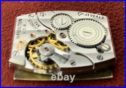 Vintage 1943 HAMILTON ROSS, Stunning Salmon / Champagne Dial 982 For Parts Only