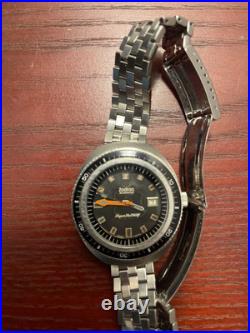 Vintage 1970's Zodiac Super Seawolf, automatic divers watch, Original parts, works
