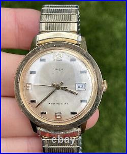 Vintage 1970s Timex Marlin Automatic Water Resistant Watch 265602572 Parts Repai
