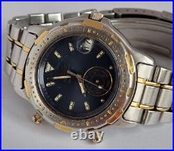 Vintage 1991 SEIKO Dancing Hands 6M25-6000 Quartz Watch FOR Parts / Repair