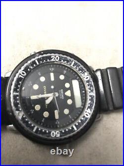 Vintage 80's SS Seiko H558-5000 Arnie Diver Watch For Parts Or Possible Repair