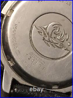 Vintage 80's SS Seiko H558-5000 Arnie Diver Watch For Parts Or Possible Repair