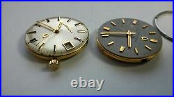 Vintage ACCUTRON Wristwatch 218 MOVEMENTS DIAL Hands Crown PARTS or REPAIR