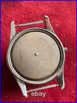 Vintage Alpina Hand Wind Cal. 592 Watch For Parts/Repair Gold Capped Dial Skate