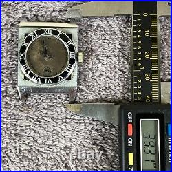 Vintage Banner Men Art Deco Enamel Mechanical Watch Parts Repair Only