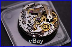 Vintage Breitling Premier Chronograph movement and dial with hands for parts