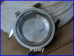 Vintage Bulova Caravelle Sea Hunter Diver Watch Parts Case, Dial, Snake Hands