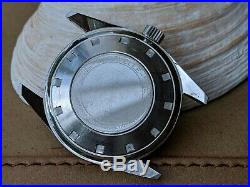 Vintage Bulova Caravelle Sea Hunter Diver Watch Parts Case, Dial, Snake Hands