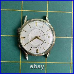 Vintage CITIZEN 19J ALARM HAND WIND MENS WATCH FOR REPAIR OR PARTS Japan 84