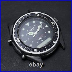 Vintage Casio Marine Diver Ana/Digi Quartz Men's Watch Case For Parts AMW-320R