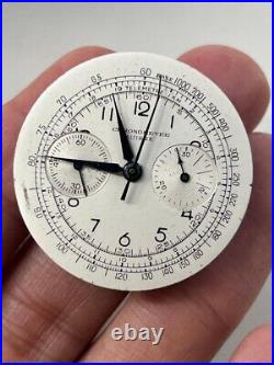 Vintage Chronometre Suisse Chronograph Manual Winding Landeron 51 Movement Parts