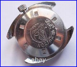 Vintage DOXA Sub 300t Aqua Lung Orange Watch Dial, Case, Hand Crown Parts
