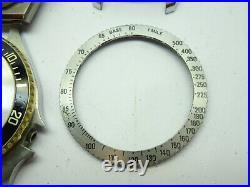 Vintage Diver Rotating Bezel Watch Parts For Restorations