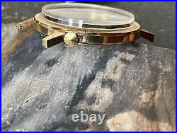 Vintage Elgin Electronic 105 watch 1960s NOS parts case dial crown hands crystal