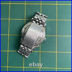 Vintage GRACE FABLIAU 4H ALARM HAND WIND STAINLESS MENS WATCH FOR REPAIR 84