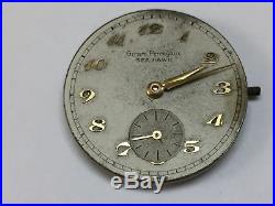 Vintage Girard Perregaux Sea Hawk Watch Movement, Dial, Hands
