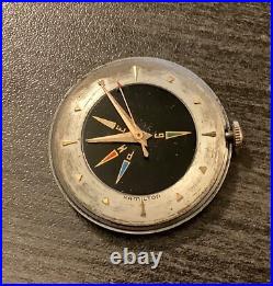Vintage Hamilton Cross Country Time Zone Watch for parts has Illinois movement