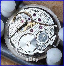 Vintage Hamilton watch movement Masterpiece dial hands Hamilton 731 watch parts