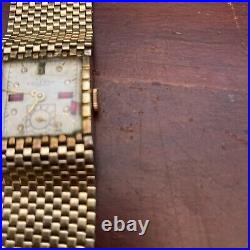 Vintage LUCERNE 17 Jewels 12K Gold Filled Watch For Repairs Or Parts 1/20 12K GF