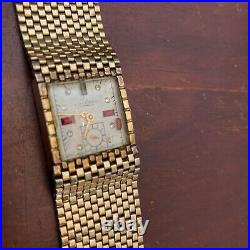 Vintage LUCERNE 17 Jewels 12K Gold Filled Watch For Repairs Or Parts 1/20 12K GF