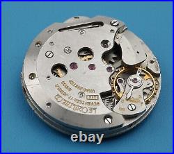 Vintage Le Coultre Men Alarm Wrist Watch Movement, Dial Hand Winding Spare Parts