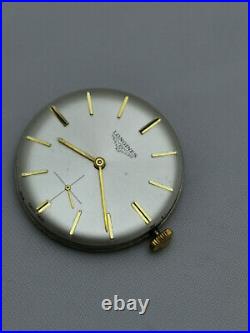 Vintage Longines 30l Movement And Dial Hands Parts Nice Cond