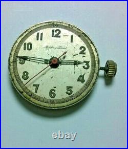 Vintage Mathey Tissot Military 15j Wristwatch Manual Movement Dial Hands Parts