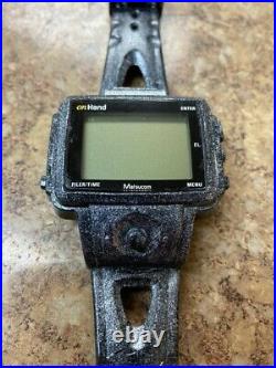 Vintage Matsucom Onhand On Hand Computer Watch For Parts Or Repair Not Working
