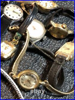 Vintage Mechanical Watch Lot Repair/Parts/Scrap Rodania, Elgin, Bulova, 10K RGP-GF Vintage Mechanical Watch Lot Repair/Parts/Scrap Rodania, Elgin, Bulova, 10K RGP-GF