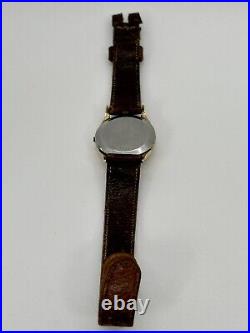 Vintage Mens BULOVA 10AX 10K Gold Military WW2 Mechanical Watch-Parts/Repair G4