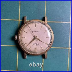 Vintage Mical 17j Running Hand Wind For Parts Or Repair Watch J102
