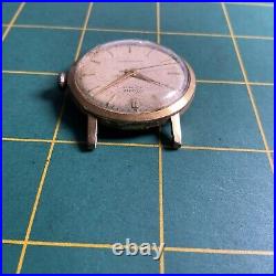 Vintage Mical 17j Running Hand Wind For Parts Or Repair Watch J102