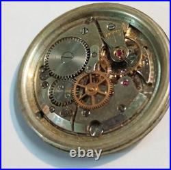 Vintage Movement Ulysses Nardin Manual Winding FOR REPAIR OR PARTS