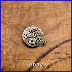 Vintage Nasco 17 Jewel Antimagnetic Swiss Military WW2 Watch Repair or Parts