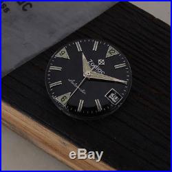 Vintage Nos Zodiac Sea Wolf Automatic Wristwatch Dial Hands Factory Wow