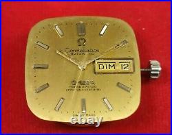 Vintage Omega Constellation Cal. 1021 Automatic Movement, Hands And Dial Parts