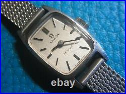 Vintage Omega De Vill Cal. 485 Hand-Winding Ladies Watch For Parts Or Restore