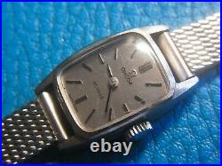 Vintage Omega De Vill Cal. 485 Hand-Winding Ladies Watch For Parts Or Restore