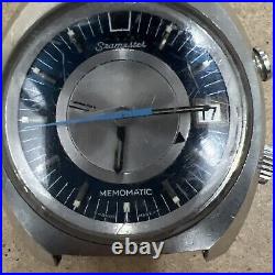Vintage Omega Seamaster Memomatic Ref. 166.072 Cal. 980 For Parts Or Repair