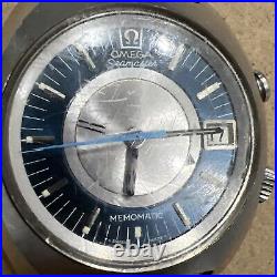 Vintage Omega Seamaster Memomatic Ref. 166.072 Cal. 980 For Parts Or Repair