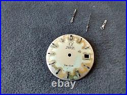 Vintage Omega Watch Dial And A Full Set Of Hands Ref 562-565 For Parts, Repairs