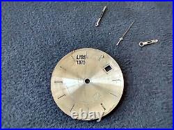 Vintage Omega Watch Dial And A Full Set Of Hands Ref 562-565 For Parts, Repairs
