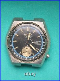 Vintage Original Seiko 6139-7080 Chronograph Automatic, Cal 6139, For Parts