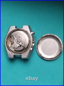 Vintage Original Seiko 6139-7080 Chronograph Automatic, Cal 6139, For Parts