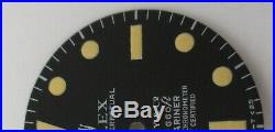 Vintage Rolex #5512 TIFFANY Submariner Matte Black Repaired Dial + Hand-Set