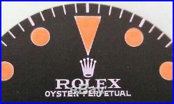 Vintage Rolex #5513 Submariner 660ft Matte Black Repaired Dial + Hand-Set